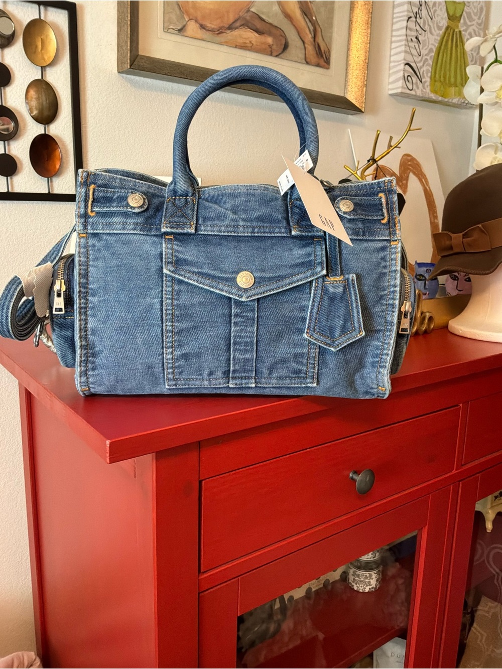 Gap Five Pocket Satchel